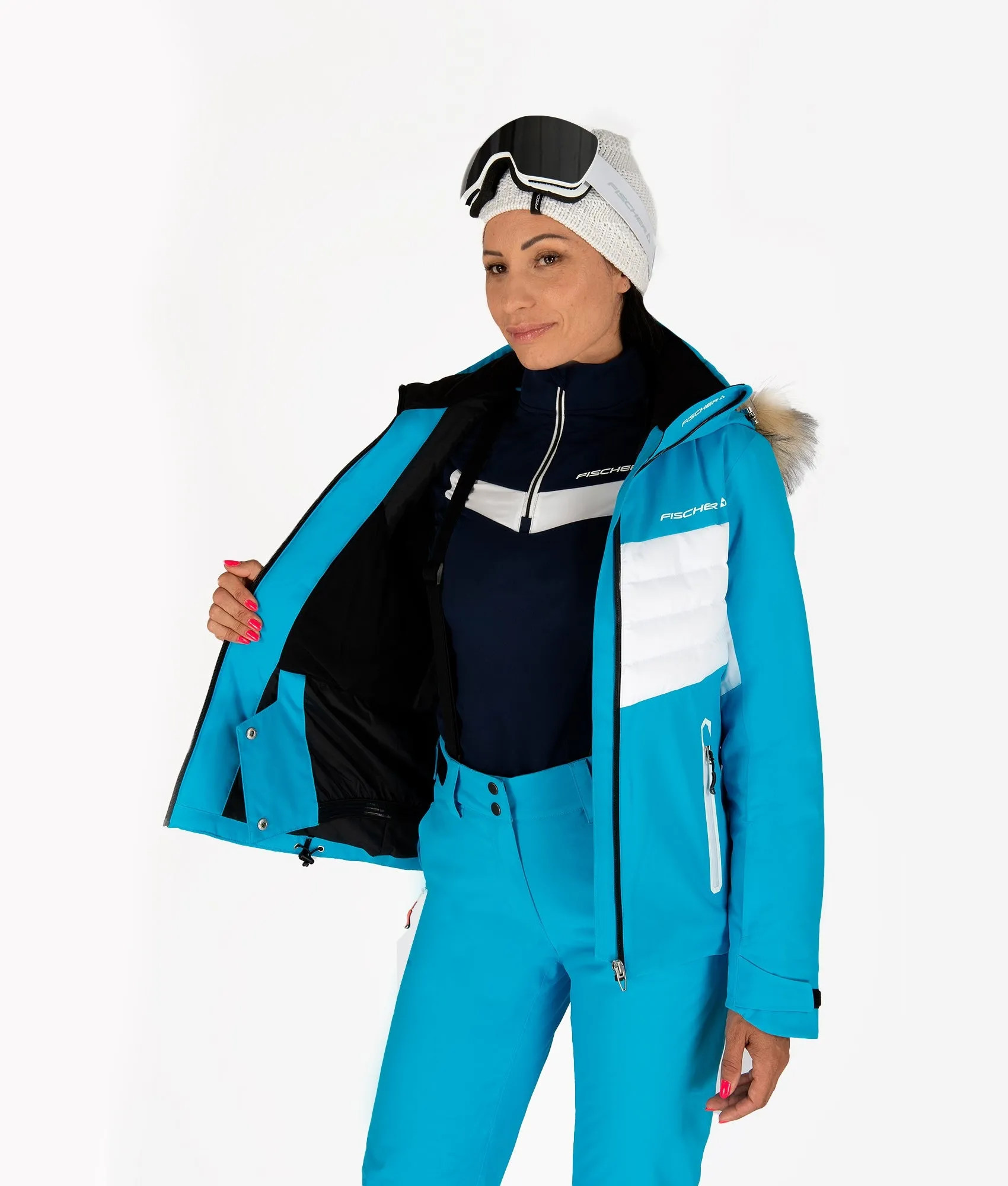 Alpbach Insulated Ski Jacket Women BLUE OCEAN