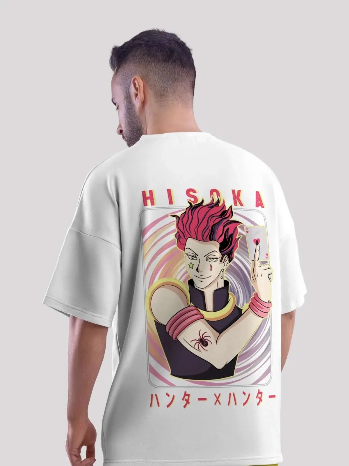 Hisoka Anime Unisex Oversized T-shirt