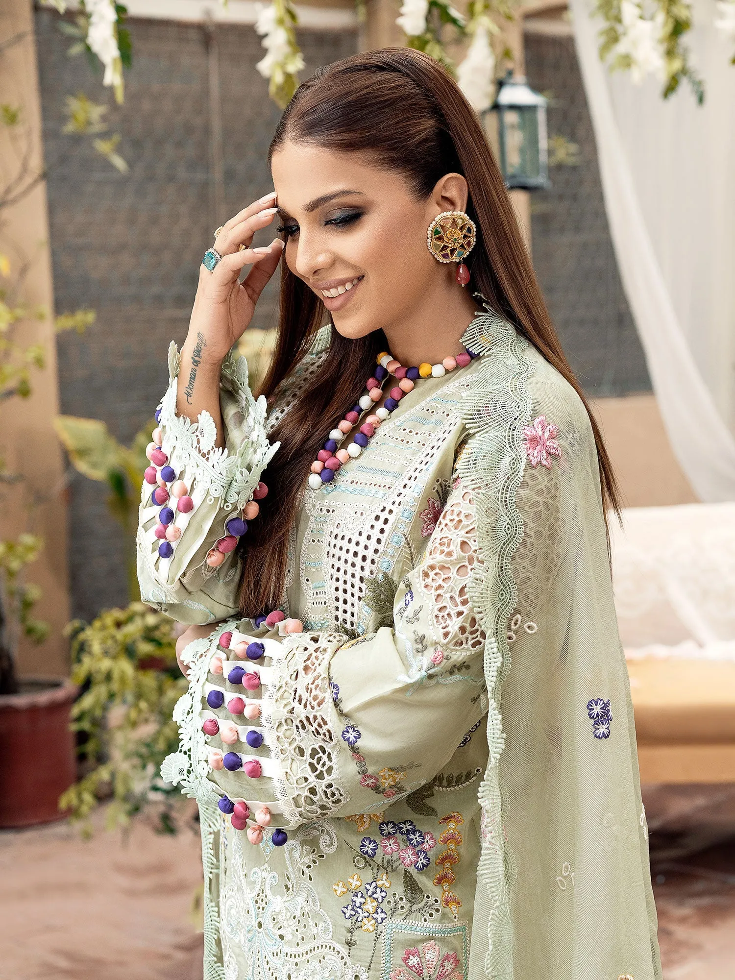 Maryam Hussain Luxury Lawn Collection 2023 – TUSCAN SUNSET